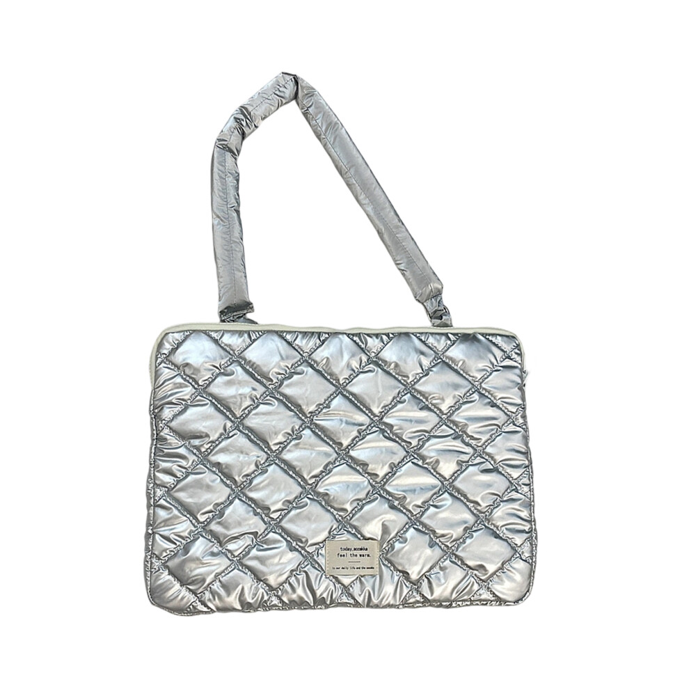 Laptop Sleeve Case 13/15Inch-Diamond Lattice Silv 13 Inches 7704000248969