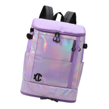 Contemporary Athletic Backpack For Tennis Badminton Gear-Purple