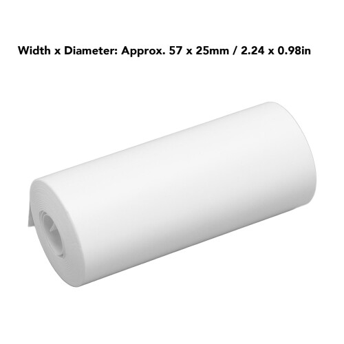 20 Pcs Thermal Paper Rolls 57x25mm Labels for Camera & Notes 1