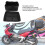 45L Motorcycle Trunk Liner PU Leather Motorcycle Box Inner Protector Black 3