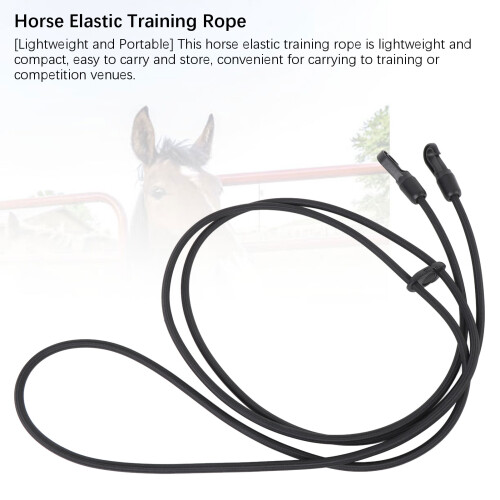 High Elastic Nylon Horse Rein for Equestrian Training, Precise Weaving 2