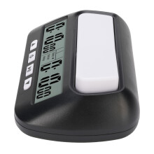 Digitaler Schachuhren-Timer, ABS, 14x9cm, Batteriebetrieben