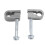 Satellite Mount Pole Adapter 8 for 21-25mm Poles, PC Material 12