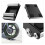 Multi-Function Motorcycle Wheel Cleaning Stand, Iron Aluminum Frame for Chain Lubrication 4