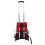 Large Capacity Housekeeping Tool Backpack 48x33x24cm Red 11