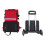 Large Capacity Housekeeping Tool Backpack 48x33x24cm Red 6