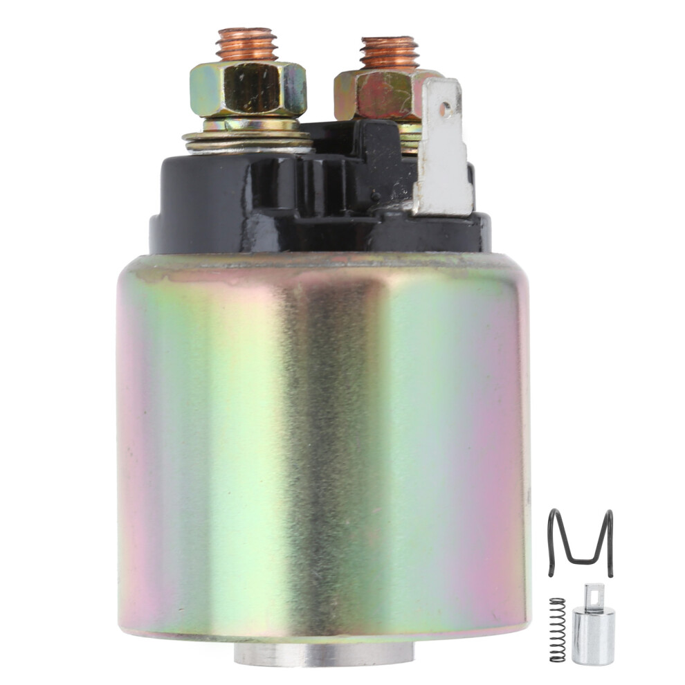 3 Terminal Compatibility 12V Starter Solenoid, Stable And Reliable Performance For Heavy-Duty Lawn Equipment, Exquisite Craftsmanship With High-Hardin 9060116439737