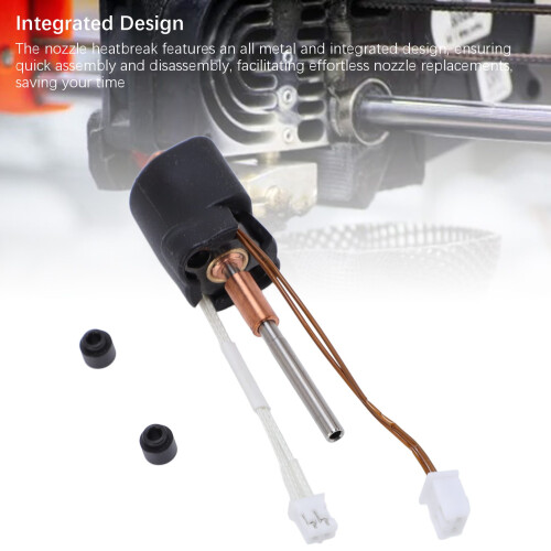 Ceramic Heating Block Kit 0.4MM Nozzle 60W Hotend for 3D Printers 2
