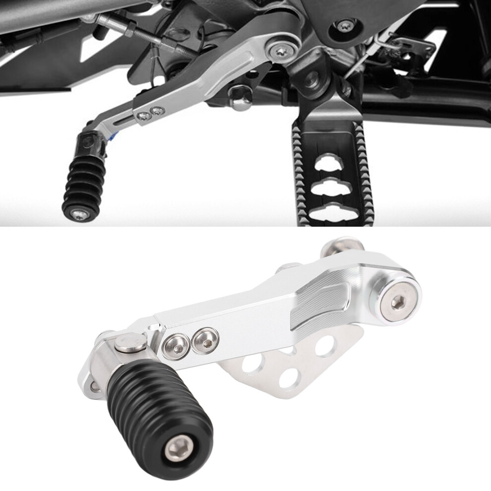 Aluminum Folding Motorcycle Gear Shifter Lever For R1200gs R1250gs Lc Adventure Silver 8761364291184