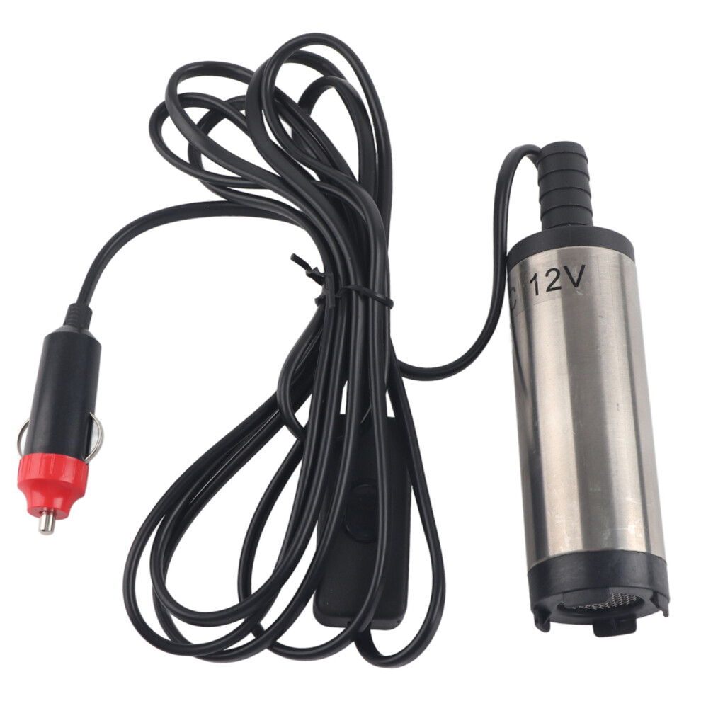 Automotive Diesel Transfer Pump, Dc12v Submersible Pump Stainless Steel Fuel Pump, Suitable For Various Agricultural And Construction Machinery 9094122064980