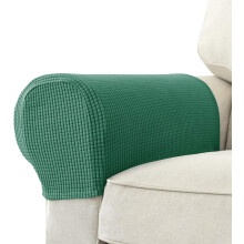 Housse de fauteuil inclinable, housses d'accoudoirs extensibles (lot de 2), facile à installer, taille universelle, antidérapante, lavable en