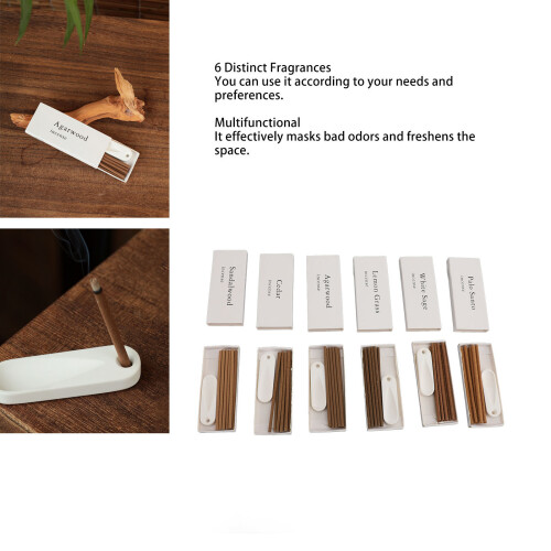 Multifunctional Assorted Aromatherapy Incense Sticks for Meditation & Wedding 2