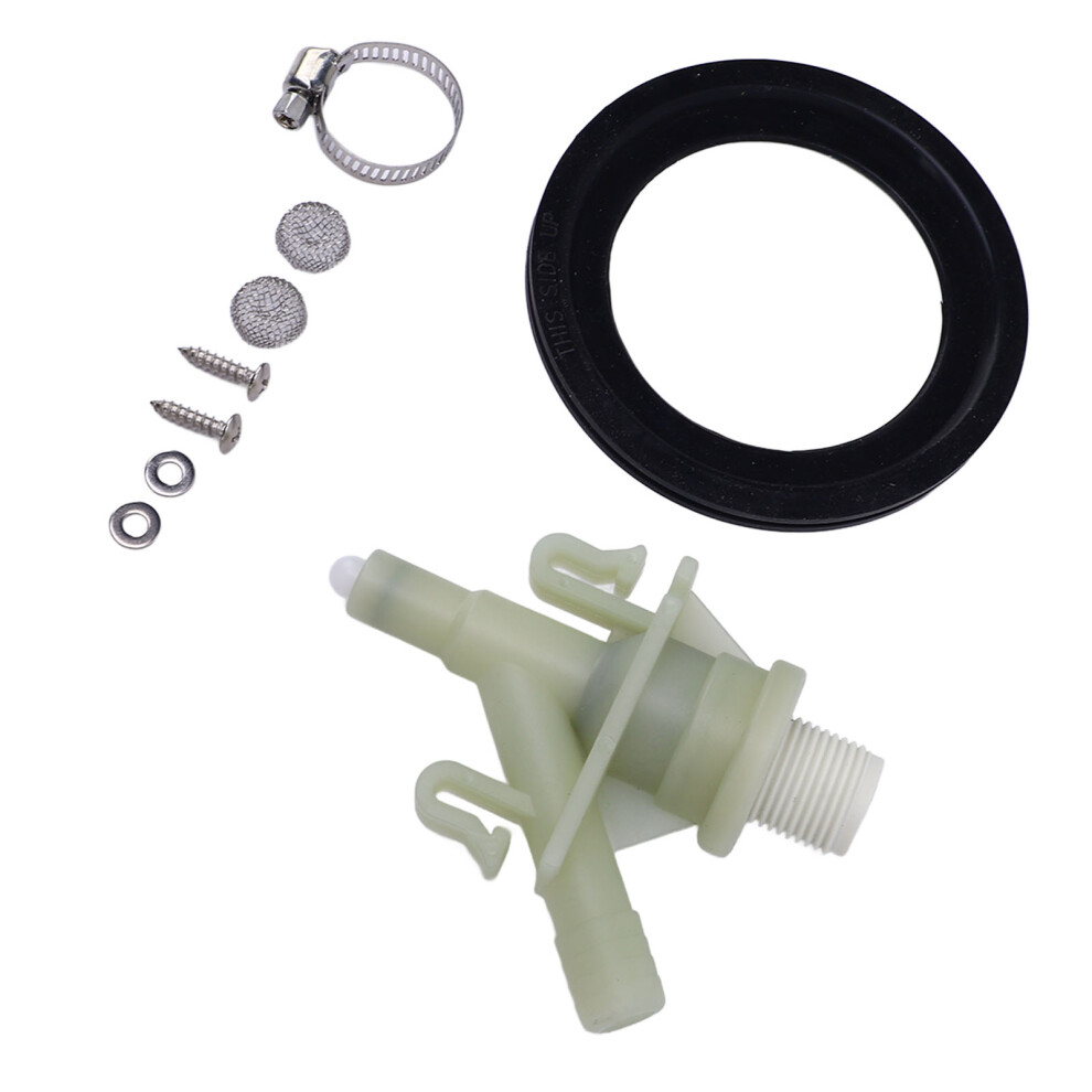 Rv Toilet Water Valve Kit 385311641 Marine Pedal Flush Replacement 4951364291619