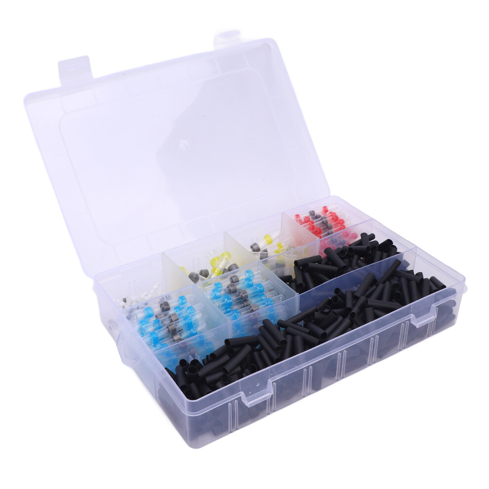 Heat Shrink Solder Seal Wire Connectors Kit 500Pcs Waterproof For Marine & Automotive 7891364291806