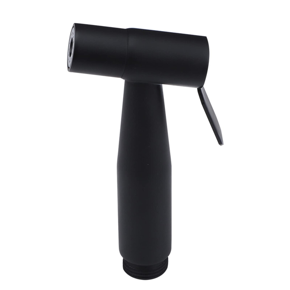 Bidet Sprayer For Toilet Stainless Steel Handheld Diaper Sprayer Toilet Shower Head For Bathroom Cleaning Black