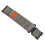 Adjustable Grey Nylon Sport Watch Strap 17cm3cm0.5cm 1