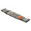 Adjustable Grey Nylon Sport Watch Strap 17cm3cm0.5cm 10