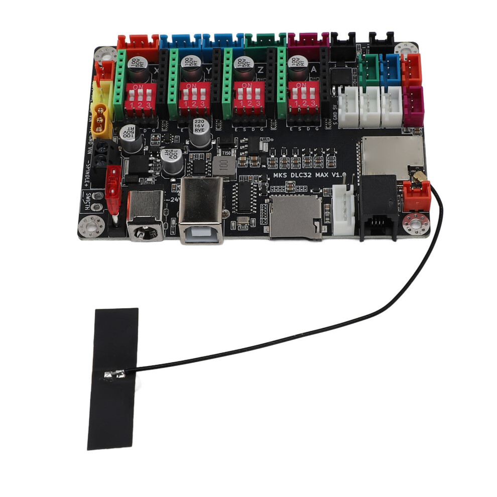 Cnc 4-Axes Controller Board 32-Bit For Engraving Machine, Wifi, 12-24V 7611364293187