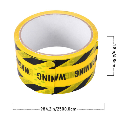 1 Rolle Warnband Selbstklebend Für Rohre 1