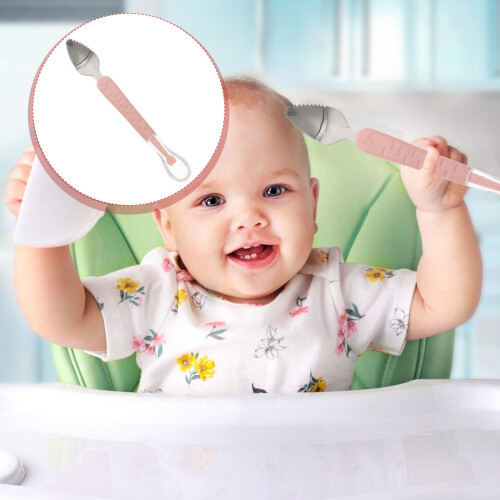 Cucchiaio Raschiante A Per Alimentazione Infantile 1