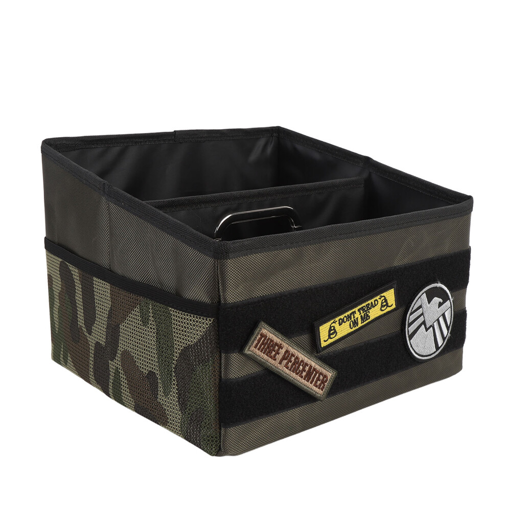 18L Car Trunk Organizer, Oxford Cloth, Universal Fit, Multi-Purpose 7891364293992