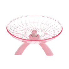 Non Run För Hamstrar, Igeldjur, Små Däggdjur Träningshjul (Rosa)