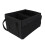 29L Waterproof Small Trunk Organizer with Double Cup Holders, Collapsible, Black 12