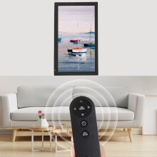 21.5 Inch 1920x1080 FHD Digital Picture Frame 32GB WiFi Remote