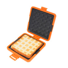Microwave Toastie Maker Panini Press Orange 170x145x35mm