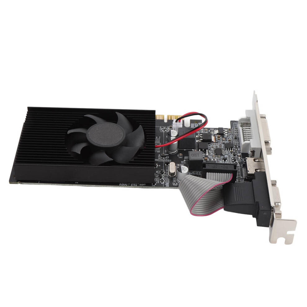 Graphics Card 1Gb Ddr3 64 Bit 500Mhz 589Mhz Pci Express 2.0 16X Pc Video Card Uk 4331364295082