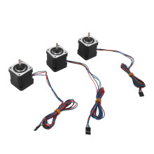 3 Stück Nema-17-Schrittmotoren 2 A 59 Ncm Legierung 48 mm H 1 m Kabel
