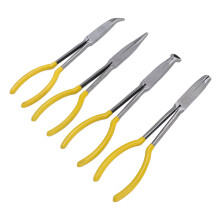 11 Inch High Carbon Steel Pliers Set, Bent & Long Reach Pliers