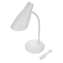 Wiederaufladbare Schreibtischlampe mit USB-Anschluss und Touch-Steuerung, Energiesparmodus und intelligenter Induktion, augenschonende LED-Lampe mit