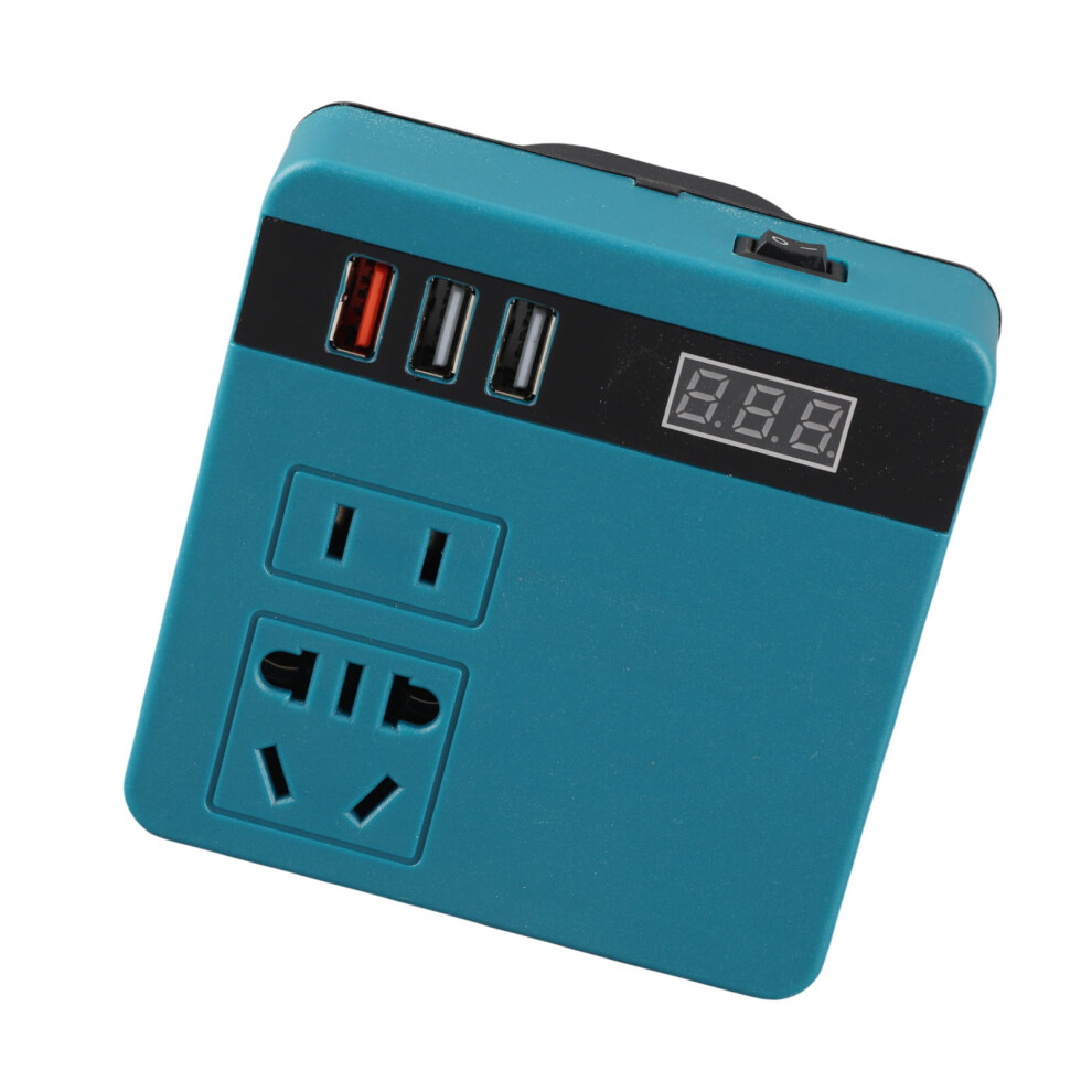 Portable Car Inverter Voltage Display Intelligent Fast Charging Battery Inverter 4951364296157