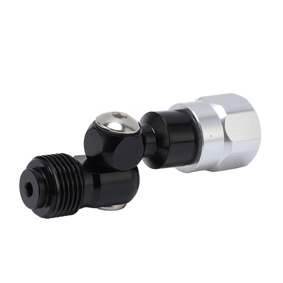 Aluminum Alloy Airless Paint Spray Gun Swivel Joint 360 Rotation Black 8481364295950