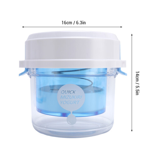 Greek Yogurt Strainer Maker ABS Steel Kitchen Tool 16x14cm 1