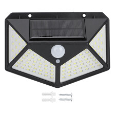 Solarbetriebene Sicherheitsleuchten mit Bewegungsmelder für den Außenbereich, wasserdicht (IP65), einfache Installation für Flure, Gartentore,