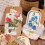 180 τεμάχια αυτοκόλλητα scrapbooking λουλουδιών, διακοσμητικά αυτοκόλλητα φυτών Vintage 2