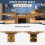 Extendable Round to Oval Dining Table, Seats 6 4