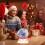 3D Christmas Greeting Card Folding Bless Decorative Card Party 7