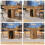 Extendable Round to Oval Dining Table, Seats 6 7
