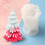 3D Christmas Tree Candle Mold Epoxy Resin Casting Molds-3043 5