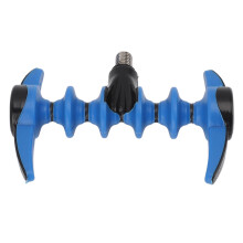 blauer kurzer Angelrutenhalter Ständer ABS/TPR