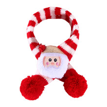 Écharpe pour animaux de compagnie,-M Père Noël en peluche