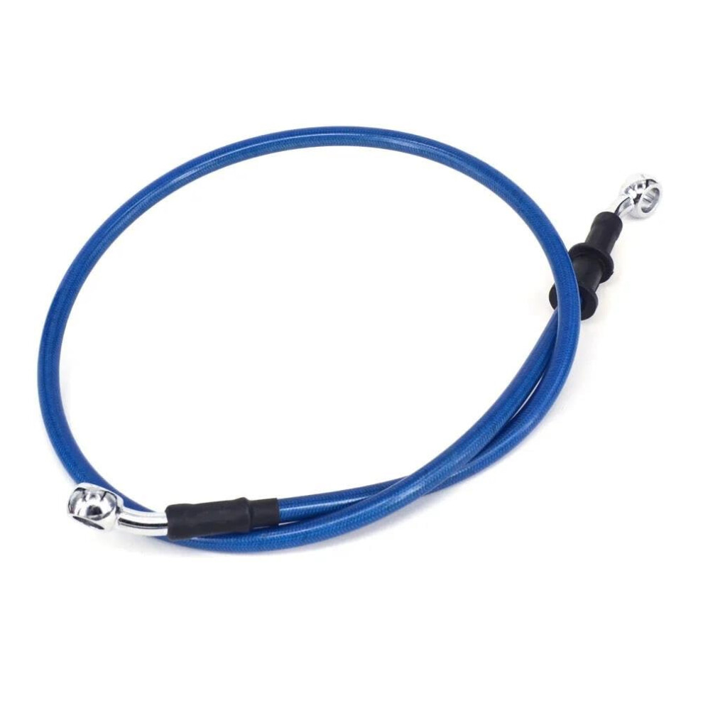 Motorcycle Brake Line M10 10001400Mm Stainless Steel Hydraulic Reinforced Hose For Motorcycle Atv Dirt Pit Bike Blue 9323874228525