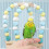 Portable Parrots Bird Training Stand Perch-Double layer swing s 5