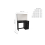 Birlea Black Dressing Table with Mirror Birlea Ava 5 Drawer Vanity Desk Make Up 3