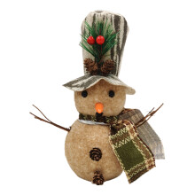 Kerstkabouters pluchen sneeuwpop dwergornamenten pluche voor-B