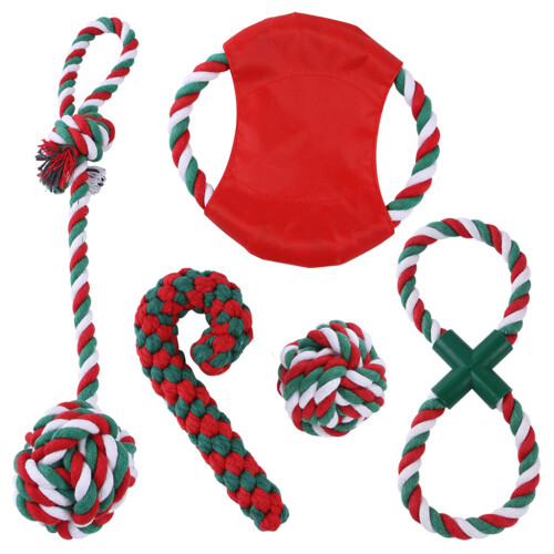 1 ensemble de jouets pour chiens, jouets en peluche-Style2