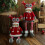 Weihnachten gestrickte lange Bein-Eule für Puppe,-männlich 4